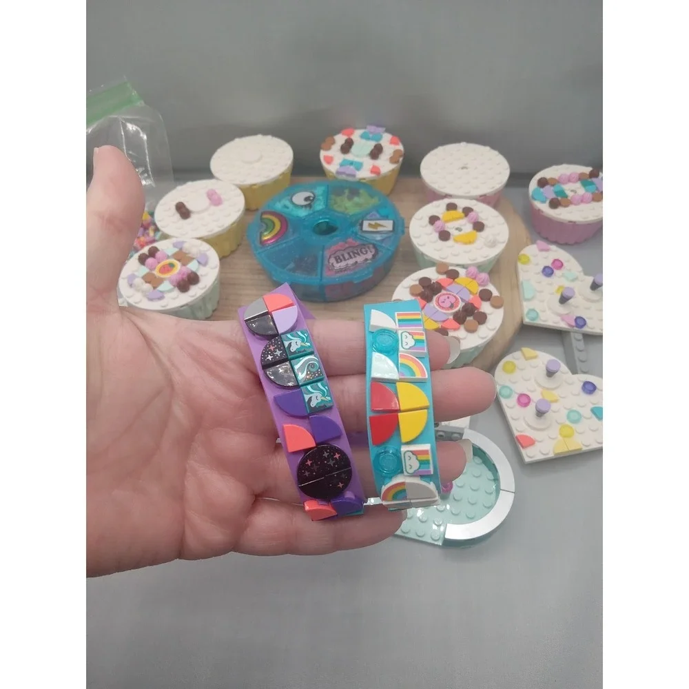 LEGO DOTS- Legos Creative Party Cupcake Replacement Parts. Lego Dot 2 Bracelets